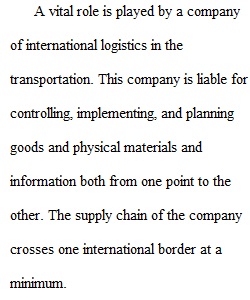 Global Logistics_Discussion 3